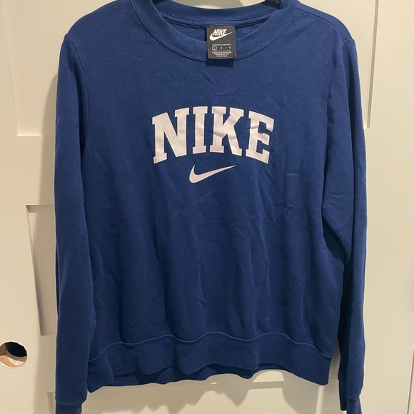 Nike Crewneck Women’s Blue Sweatshirt - Picture 6 of 7